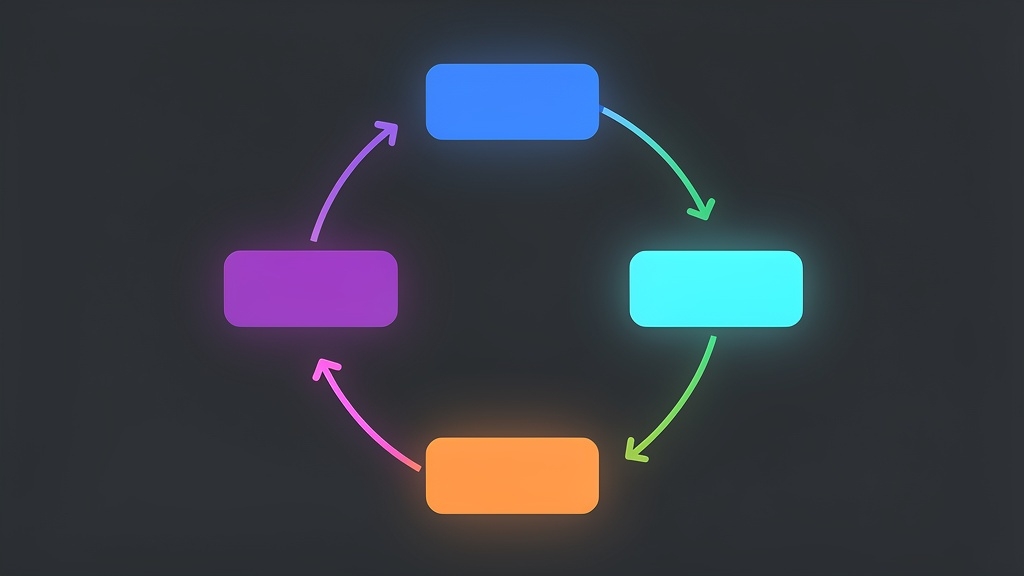 The agentic loop: user request, LLM reasoning, tool selection, tool execution, result evaluation, and final response in a continuous cycle