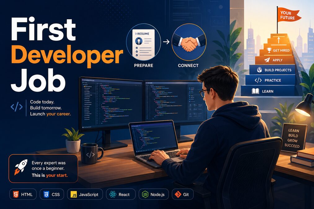 How to Land Your First Developer Job in 2026